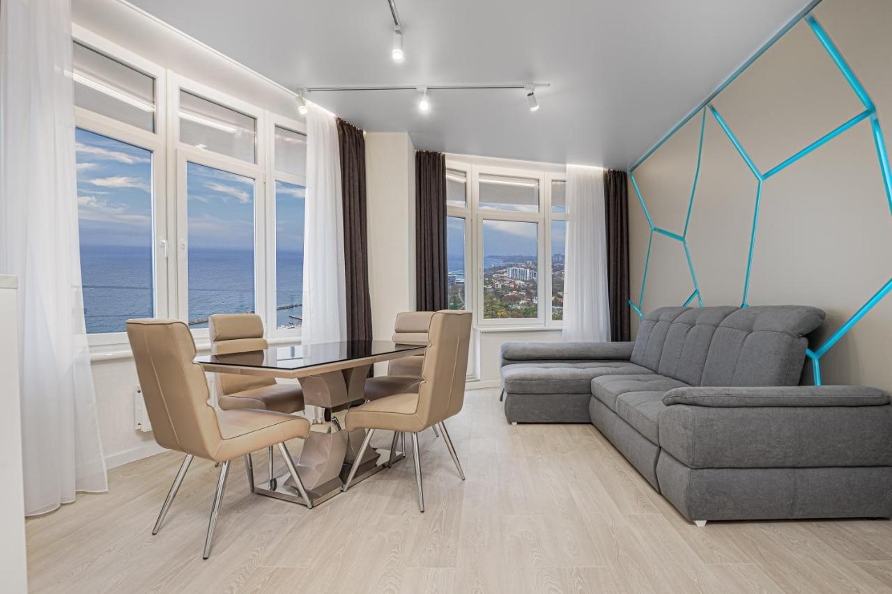 Pearl 45 Panoramic Sea View Apartment 오데사 외부 사진